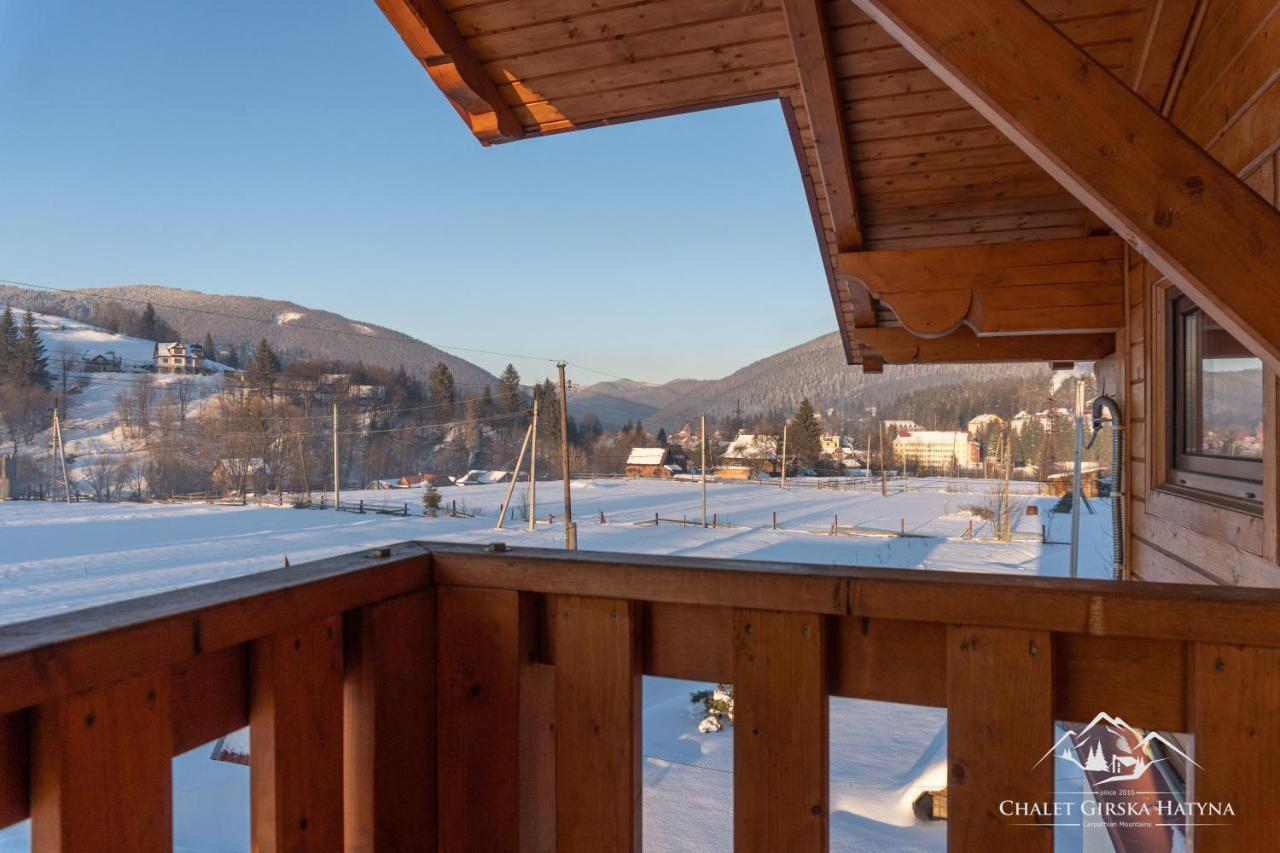 Apartments Chalet Girska Hatyna Vorokhta Bagian luar foto