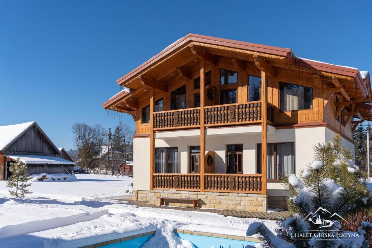 Apartments Chalet Girska Hatyna Vorokhta Bagian luar foto