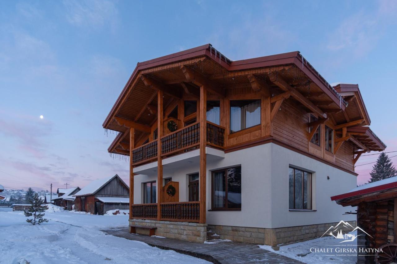 Apartments Chalet Girska Hatyna Vorokhta Bagian luar foto